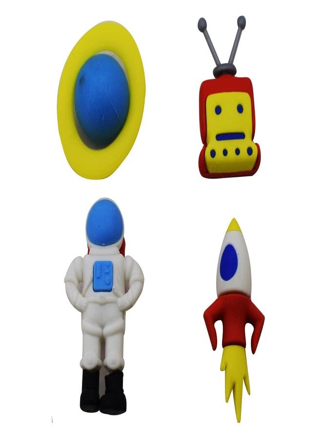 Asera ممحاة أسيرا الفضائية كهدية عيد ميلاد للأطفال (عبوة من 12 قطعة) - Image 2